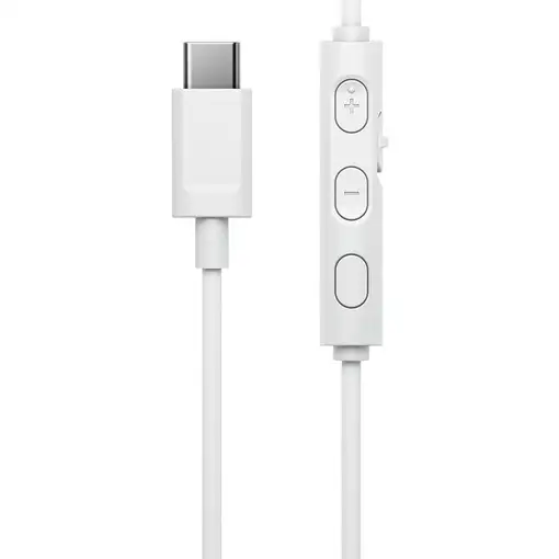 JVC HA-S33UC Auriculares Alámbrico Diadema Llamadas/Música USB Tipo C Blanco