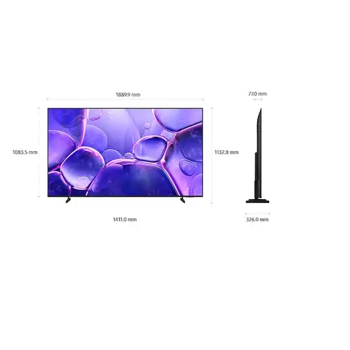 Televisor LED 85'' 4K Ultra HD Negro Smart UE85U8072FUXXH SAMSUNG