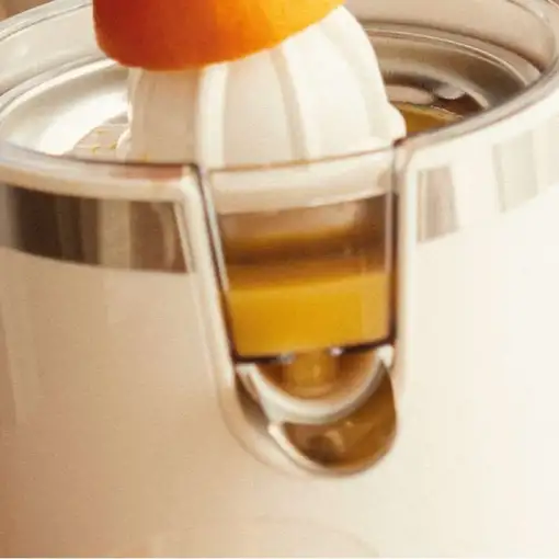 NEW CHEF-Exprimidor Eléctrico Zumo de Palanca Juicer Excellence Blanco(300W)