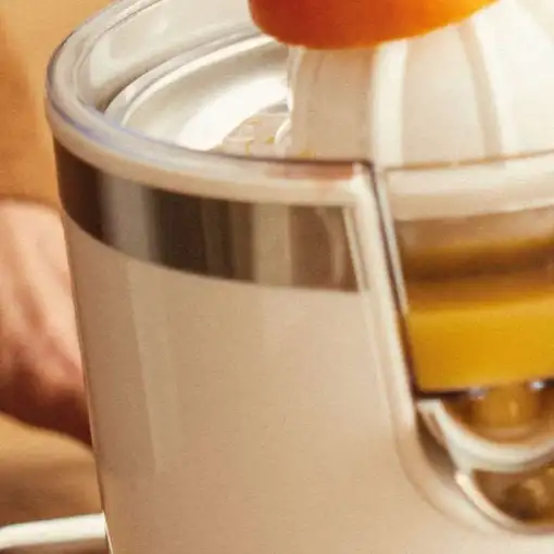 NEW CHEF-Exprimidor Eléctrico Zumo de Palanca Juicer Excellence Blanco(300W)