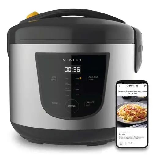 NEWLUX Robot de Cocina Multifunción 5L V50