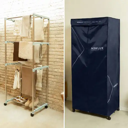 NEWLUX Secadora de Ropa Eléctrica Portátil Secadry