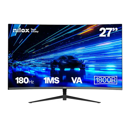 Nilox NXM27FHD18001 pantalla para PC 68,6 cm (27") 1920 x 1080 Pixeles Full HD LED