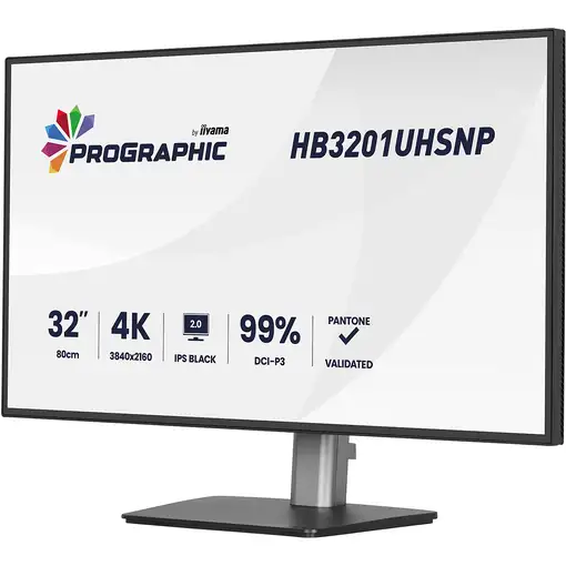 iiyama ProGraphic HB3201UHSNP-B1 pantalla PC 80 cm (31.5") 3840 x 2160 Pixeles