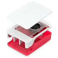 Raspberry Pi SC1159 accesorio para placa de desarrollo Disipador térmico Rojo