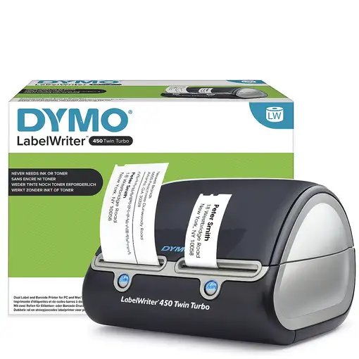 DYMO LabelWriter 450 Twin Turbo Etiquetadora | Impresora térmica DYMO LabelWriter 450 Twin Turbo Etiquetadora | Impresora térmica