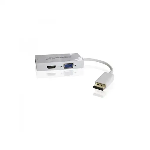 Approx appC37 DisplayPort VGA + HDMI + DVI Blanco