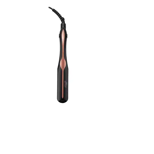 Adler AD 2318 Utensilio de peinado Plancha de pelo Caliente Negro, Coral 120 W
