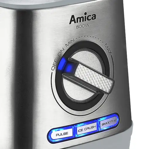 Amica BTM5012 licuadora 1,5 L Batidora de vaso 800 W Acero inoxidable