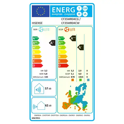 Aire acondicionado split Hisense STYLE CF35
