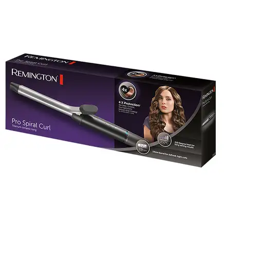 Remington CI 5519 Rizador de pelo Caliente Negro, Gris