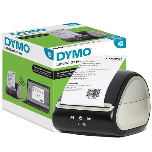 DYMO LabelWriter 5XL Impresora de etiquetas | Reconocimiento automático