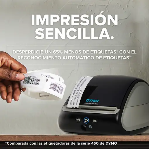 DYMO LabelWriter 5XL Impresora de etiquetas | Reconocimiento automático