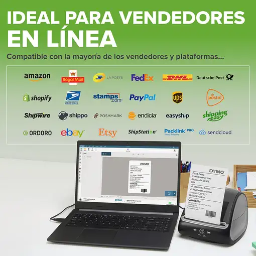 DYMO LabelWriter 5XL Impresora de etiquetas | Reconocimiento automático