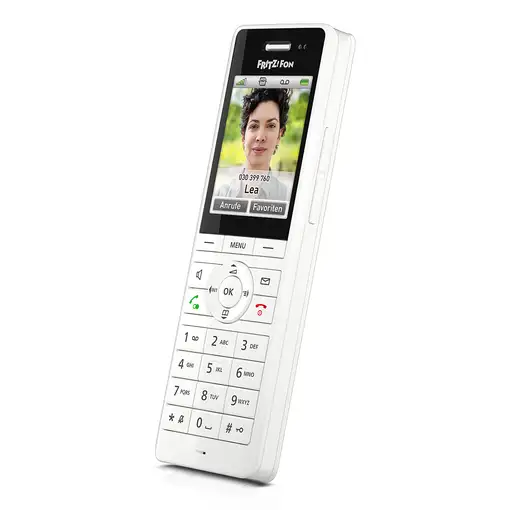Fon FRITZ! X6 Teléfono DECT Identificador de llamadas Blanco
