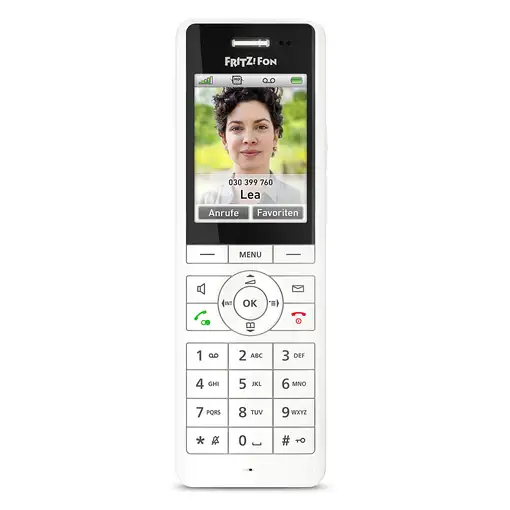 Fon FRITZ! X6 Teléfono DECT Identificador de llamadas Blanco