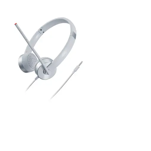Lenovo 100 Stereo Analogue Headset Auriculares Alámbrico Oficina/Centro de llamada