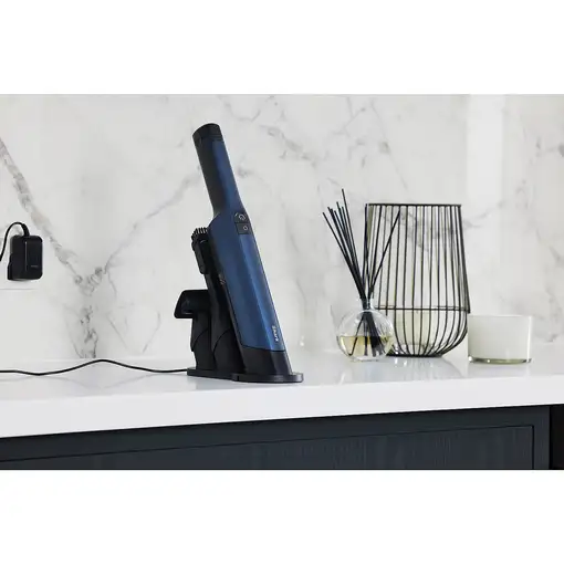 Shark WV270EU aspiradora de mano Azul Sin bolsa