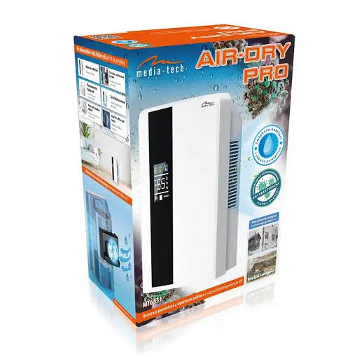 Media-Tech Air-Dry Pro 2 L 65 W Blanco
