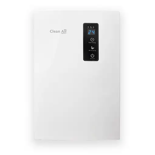 Clean Air Optima Deshumidificador con Ionizador CA-703W – Deshumidificador compact