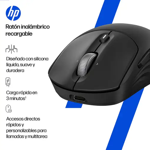 HP Ratón inalámbrico recargable 705