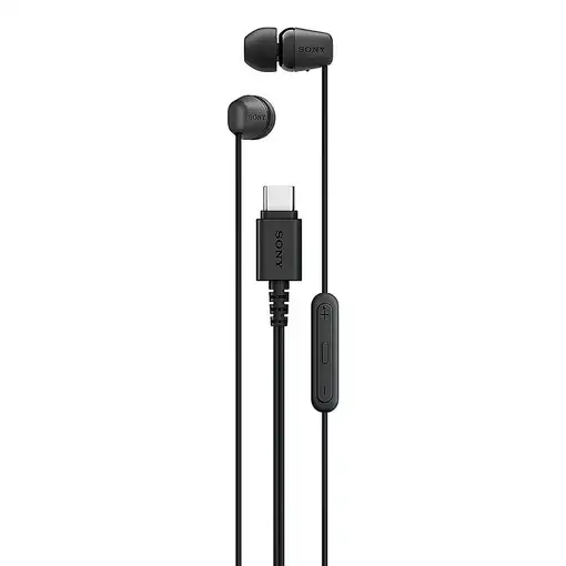 Sony IER-EX15C Auriculares Alámbrico Dentro de oído Llamadas/Música USB Tipo C Neg