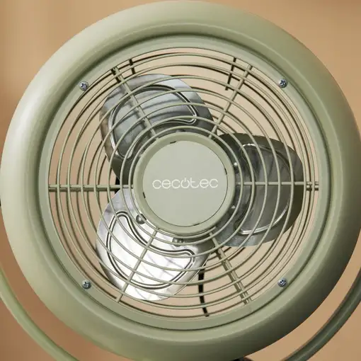 Cecotec Ventilador de sobremesa EnergySilence 800 RetroDesk Green