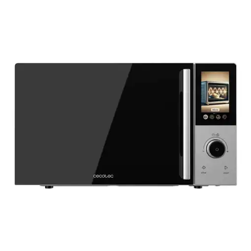 Microondas digital táctil con grill, 25L, 900W, Convection 2500 Touch CECOTEC