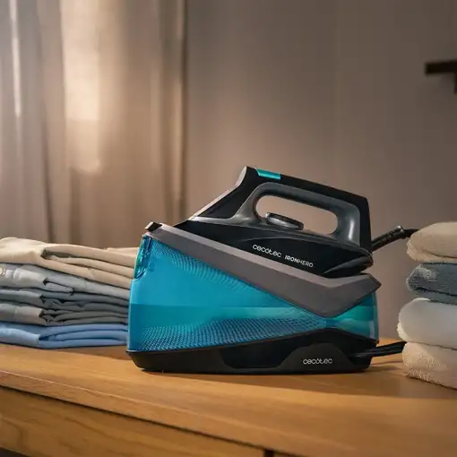 Cecotec IronHero H-2800 2800 W 2 L Suela de cerámica Negro, Azul