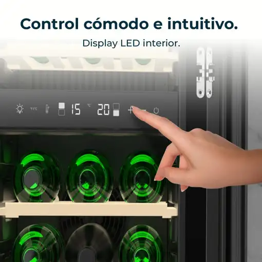 Cecotec Vinoteca Bolero GrandSommelier Origin Duo 30 Hit Black