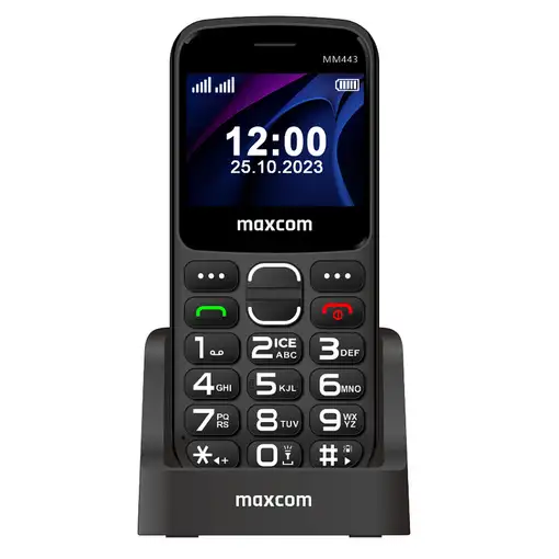Telefonía móvil Comfort Negro MAXCOM