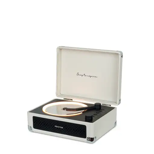 Reproductor de CD Boogie Cream PRIXTON con Bluetooth