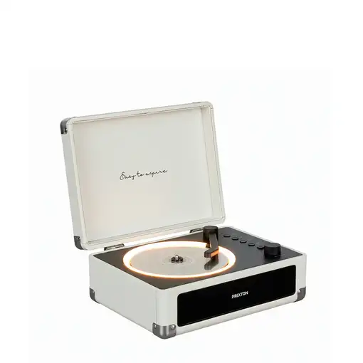 Reproductor de CD Boogie Cream PRIXTON con Bluetooth