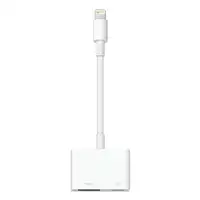 Apple MW2P3ZM/A adaptador de cable de vídeo Lightning HDMI + USB Type-C Blanco