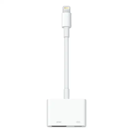 Apple MW2P3ZM/A adaptador de cable de vídeo Lightning HDMI + USB Type-C Blanco