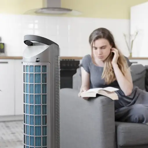 Climatizador Evaporativo portátil, EnergySilence 2000 Cool Tower Smart CECOTEC