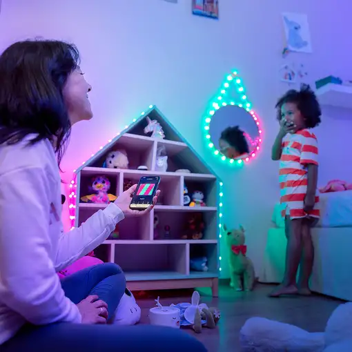 Twinkly Strings USB-C Hearts Tira de luz inteligente Wi-Fi/Bluetooth