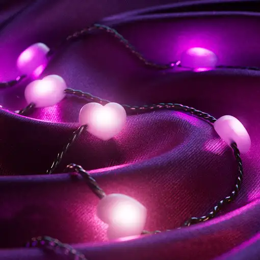 Twinkly Strings USB-C Hearts Tira de luz inteligente Wi-Fi/Bluetooth