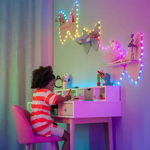 Twinkly Strings USB-C Hearts Tira de luz inteligente Wi-Fi/Bluetooth