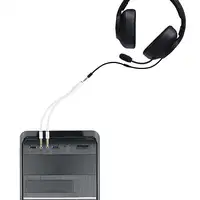 Nanocable Cable Adaptador Audio Jack 3.5/H de 4 Pines a 2 Jack 3.5/M de 3 Pines, B