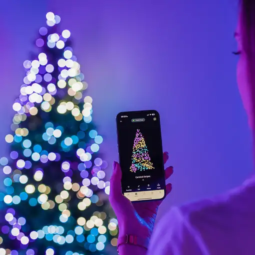 Twinkly Strings USB-C Pearls Tira de luz inteligente Wi-Fi/Bluetooth