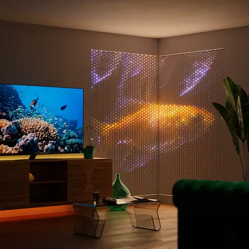 Twinkly Matrix Luz de suspensión inteligente Wi-Fi/Bluetooth