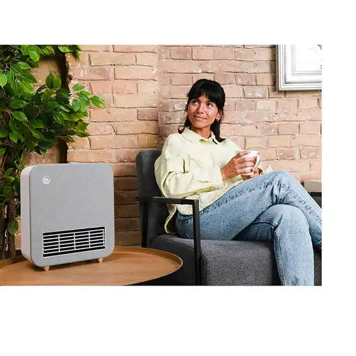 Stylies Apus Interior Gris, Blanco 1500 W Ventilador eléctrico