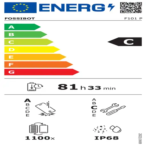 Smartphone 4 + 64GB Negro FOSSIBOT
