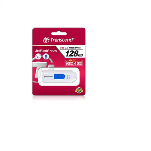 Transcend JetFlash 790 128GB unidad flash USB USB tipo A 3.2 Gen 1 (3.1 Gen 1)