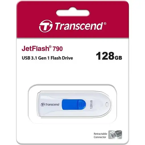 Transcend JetFlash 790 128GB unidad flash USB USB tipo A 3.2 Gen 1 (3.1 Gen 1)