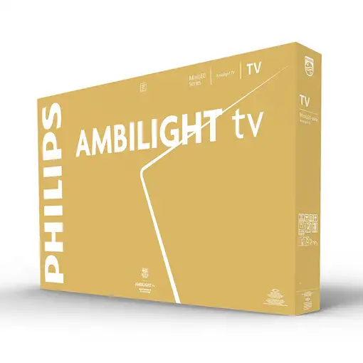 Televisor QD-Mini LED 65" 4K Ultra HD Negro Smart 65MLED920/12 PHILIPS