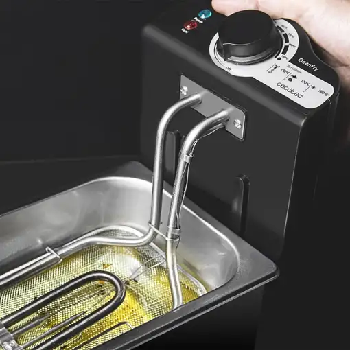 Freidores con aceite 3 L Negro A90_EU01_003034 CECOTEC