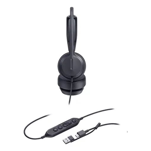 Yealink UH42 Dual UC USB-C/A Auriculares Alámbrico Diadema Oficina/Centro de llama