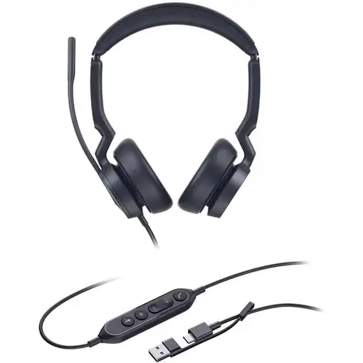 Yealink UH46 Dual UC USB-C/A Auriculares Alámbrico Diadema